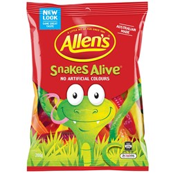 LOLLY SNAKES (12 X 200GM) # 12475154 ALLENS