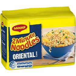 NOODLES TWO MINUTE ORIENTAL (30 X 76GM) # 12152780 MAGGI