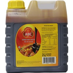 SAUCE SOY SWEET KECAP MANIS 4.4LT 6KG (3) # ISSR6 ABC