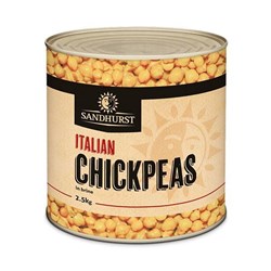 CHICK PEAS IN BRINE A9(6) # CHICKPEASA9 SANDHURST