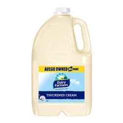 CREAM THICKENED 3LT(4) # 5400 DAIRY FARMERS