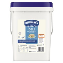 MAYONNAISE DELI GF 10KG # 62687295 HELLMANS