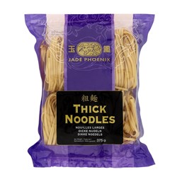 NOODLES THICK 375GM(12) # DNTKJP JADE PHOENIX