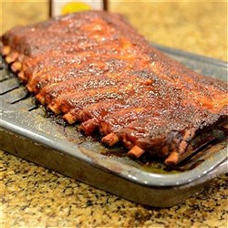 PORK RIBS SMOKED R/W APPROX 1.3KG(6) # 102981 KRC