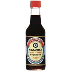 SAUCE SOY 250ML(12) # 11996 KIKKOMAN