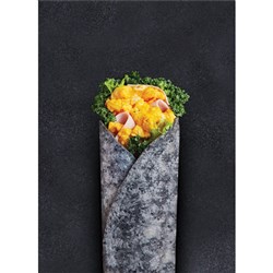 BLACK SESAME PREMIUM WRAP  (12 X 6) # 4546 MISSION FOODS