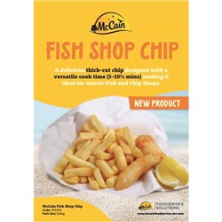CHIP FISH SHOP (3 X 5KG) # 202284 MCCAINS