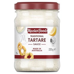 SAUCE TARTARE 220GM (6) # 157697 MASTERFOODS