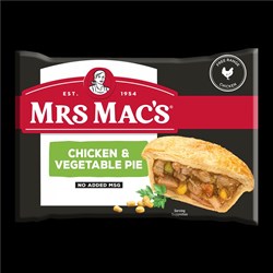 PIE CHICKEN & VEGETABLE (12 X 175GM) # 12843 MRS MACS