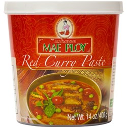 PASTE CURRY RED 400GM(12) # MCPRM400 MAEPLOY