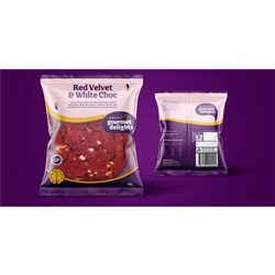 COOKIES RED VELVET & WHITE CHOC GF (6 X 11 X 56GM) # 1-897 PRIESTLEYS