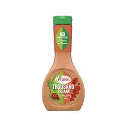 DRESSING THOUSAND ISLAND 330ML (12) #87664 PRAISE