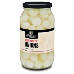 ONION PICKLED WHITE 2.2KG (6) # POP2 SANDHURST