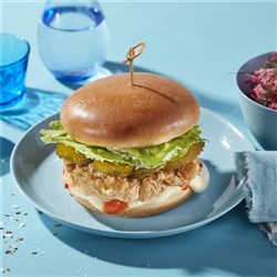 BREAD MILK BUN GLAZED 4.5" 48S # 9141 TIP TOP