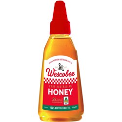 HONEY SQUEEZE 375GM (12) #10804000013 WESCOBEE