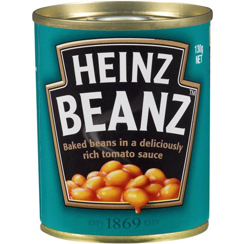 BAKED BEANS 130GM(8) # 16902 HEINZ