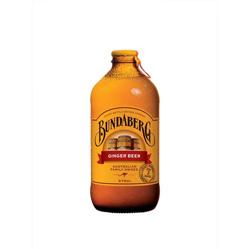 DRINK GINGER BEER (24 X 375ML) # 910 BUNDABERG