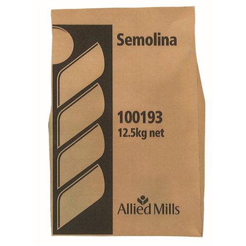 SEMOLINA 12.5KG # 100193 ALLIED MILLS