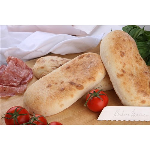 BREAD ROLL TURKISH OVAL F/B (60 X 130GM) # 11815 BAKERS MAISON