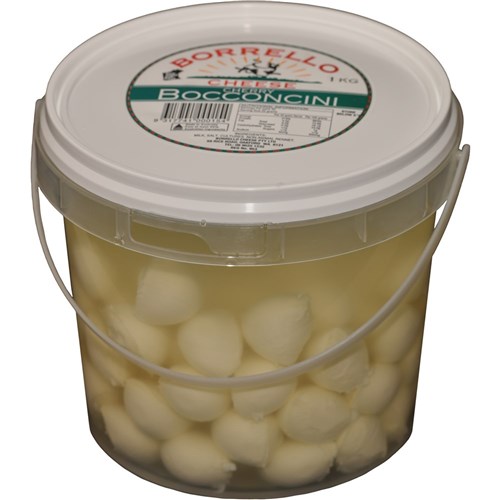 CHEESE BOCCONCINI CHERRY 1KG # 2008 BORRELLO CHEESE