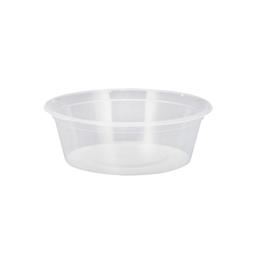 CONTAINER 250ML ROUND CLEAR C8 100S(10) # C8 CHANROL