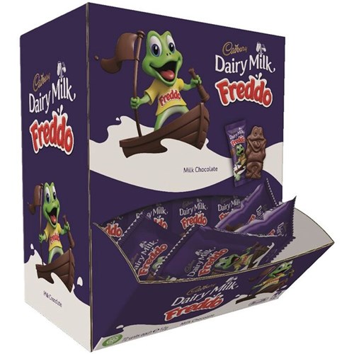 CHOCOLATE FROG FREDDO MILK (72 X 12GM)(4) # 326445 CADBURY