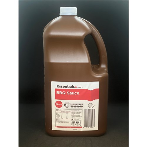 SAUCE BBQ 4LT(3) # 1101315 ESSENTIAL BY CHEF