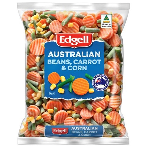 BEAN CARROT CORN 2KG(6) # 42033 EDGELL