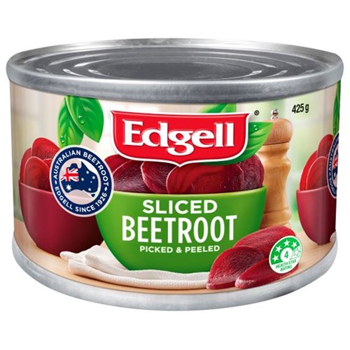 BEETROOT SLICED 425GM (16) # 43151 EDGELL