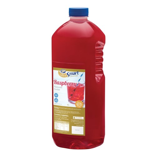 CORDIAL RASPBERRY ULTRASMART 2LT(6) # I02276 EDLYN