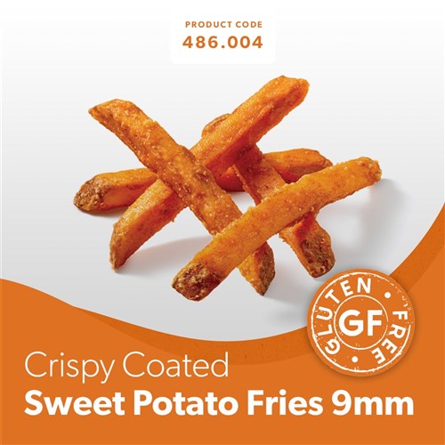 CHIP SWEET POTATO FRIES (5 X 2KG) # 486.004 FARM FRITES