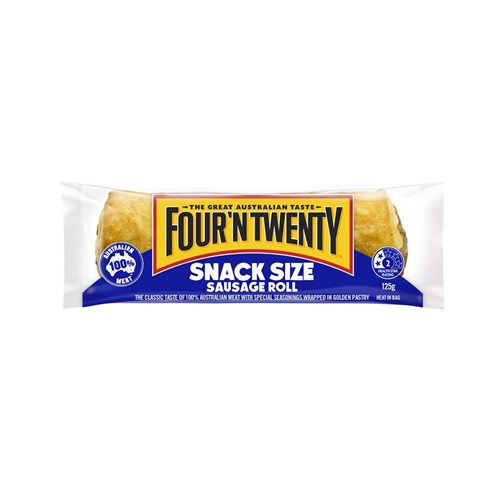 SAUSAGE ROLL SNACK (24 X 125GM) # 1001217 FOUR N TWENTY