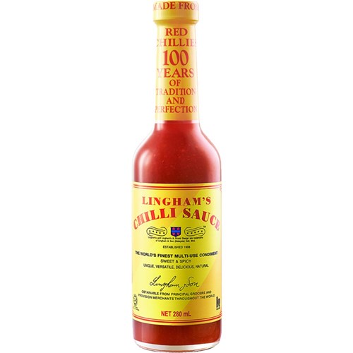 SAUCE CHILLI 250ML(6) # ICSL280 LINGHAM