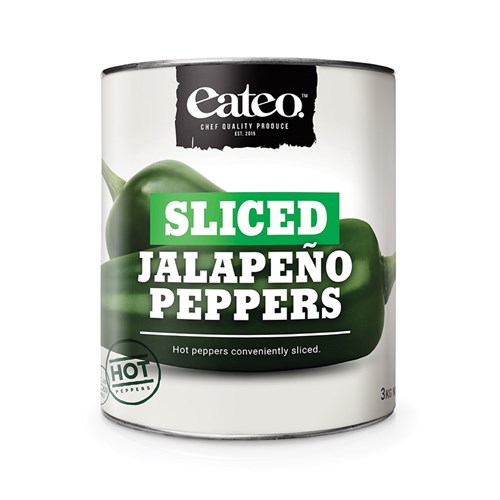 JALAPENOS SLICED 3KG(3) # 840195 EATEO