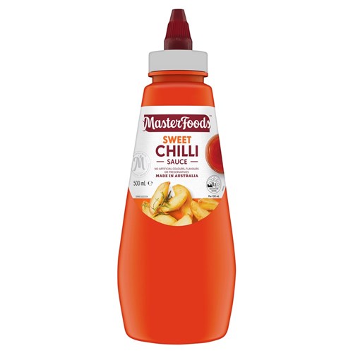 SAUCE SWEET CHILLI SQUEEZE 500ML(6) #378981 MASTERFOODS