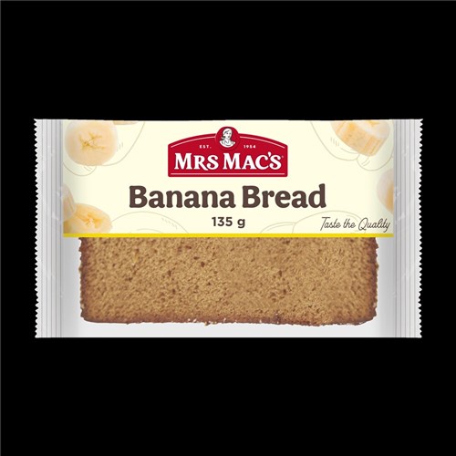 BANANA BREAD (24 X 135GM) #  710001 MRS MACS