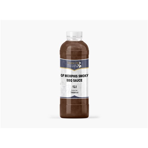 SAUCE MEMPHIS SMOKY BBQ GF 1LT(6) # 7002631L6 NEWLY WEDS