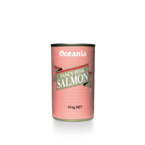 FISH SALMON PINK 415GM(12) # 103012 OCEANIA