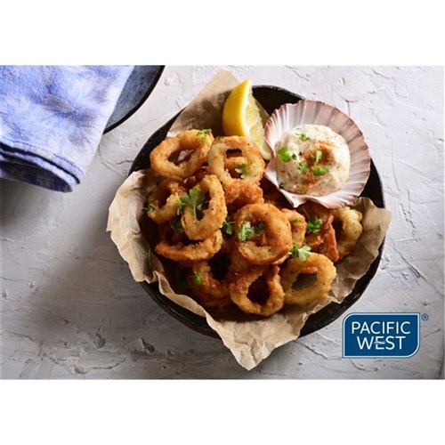 SQUID LIGHTLY CRUMBED SHORTFIN (3 X 1KG) # 7988 PAC WEST