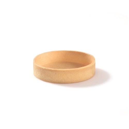 PASTRY SHELL SHORTBREAD VEGAN GF BAKED (54 X 80MM) # BVGFS80 READYBAKE