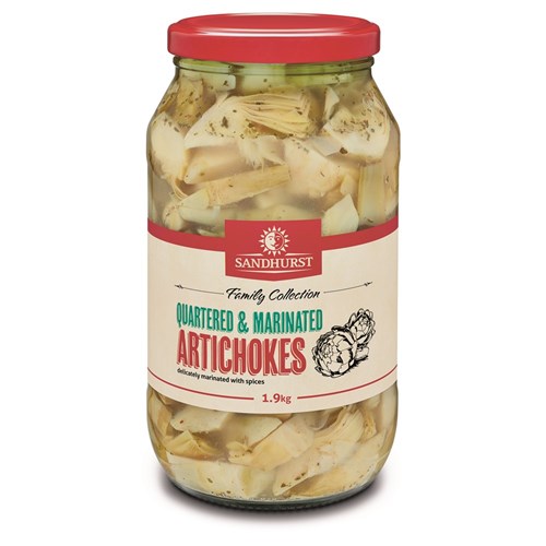 ARTICHOKE QUARTERED & MARINATE 1.9KG(6) # ART2 SANDHURST