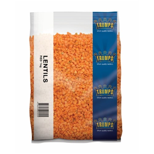 LENTILS RED 1KG (6) # VLER1B TRUMPS