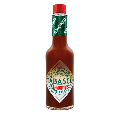 SAUCE CHIPOTLE PEPPER 150ML(12) # 50110 TABASCO