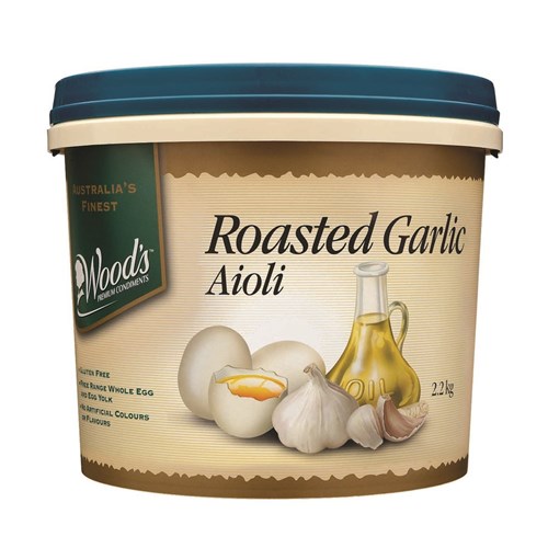 AIOLI ROASTED GARLIC 2.2KG(2) # I02251 WOODS